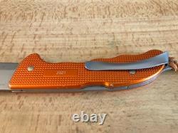 Victorinox Swiss Army 2021 Limited Edition Alox Evoke Knife 4 Tiger Orange