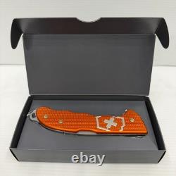 Victorinox Swiss Army 2021 Limited Edition Tiger Orange Alox Hunter Pro NEW