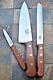 Victorinox Swiss Army 3-Piece Rosewood Flat Set-Paring Chef's and Bread Knives
