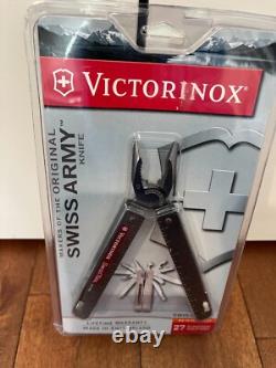 Victorinox Swiss Army 56905 Clamshell Multi-Tool 27 Function With Pouch Case