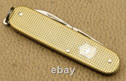 Victorinox Swiss Army 84mm Cadet Knife Scarce 2019 Limited Edition Gold Alox