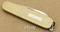 Victorinox Swiss Army 84mm Cadet Knife Scarce 2019 Limited Edition Gold Alox