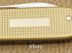 Victorinox Swiss Army 84mm Cadet Knife Scarce 2019 Limited Edition Gold Alox