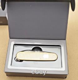 Victorinox Swiss Army 84mm Cadet Knife Scarce 2019 Limited Edition Gold Alox