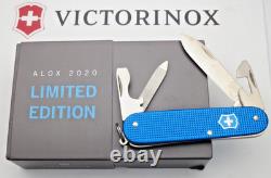 Victorinox Swiss Army 84mm Cadet Knife Scarce 2020 Limited Edition Blue Alox