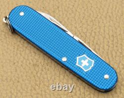 Victorinox Swiss Army 84mm Cadet Knife Scarce 2020 Limited Edition Blue Alox