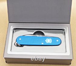 Victorinox Swiss Army 84mm Cadet Knife Scarce 2020 Limited Edition Blue Alox