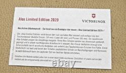 Victorinox Swiss Army 84mm Cadet Knife Scarce 2020 Limited Edition Blue Alox