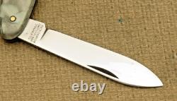 Victorinox Swiss Army 84mm Pocket Pal Older 1950's Era Knife Rare Handles