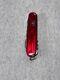 Victorinox Swiss Army 91mm Yeoman Translucent Red, Plus Scales Custom Made