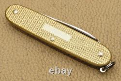 Victorinox Swiss Army 93mm Pioneer Knife Scarce 2019 Limited Run Gold Alox