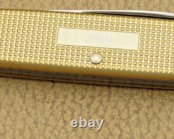 Victorinox Swiss Army 93mm Pioneer Knife Scarce 2019 Limited Run Gold Alox