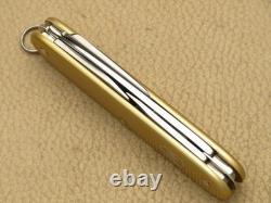 Victorinox Swiss Army 93mm Pioneer Knife Scarce 2019 Limited Run Gold Alox