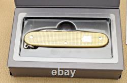 Victorinox Swiss Army 93mm Pioneer Knife Scarce 2019 Limited Run Gold Alox