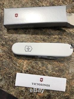 Victorinox Swiss Army Alliance Automatic Watch White Withmatching Pocket Knife