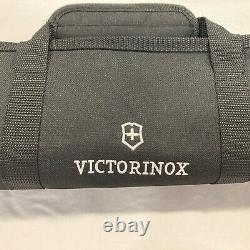Victorinox Swiss Army Chef's Knife Set with Sharpener with Carrying Case