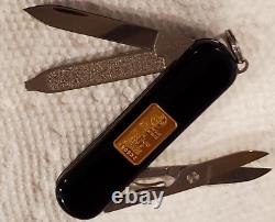 Victorinox Swiss Army Classic Pocket Knife, with Gold Ingot
