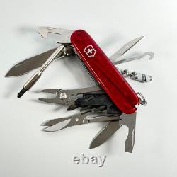 Victorinox Swiss Army CyberTool M Red Transparent Refurbished 91mm Multi Tool