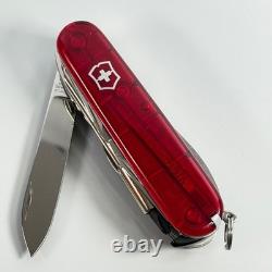 Victorinox Swiss Army CyberTool M Red Transparent Refurbished 91mm Multi Tool