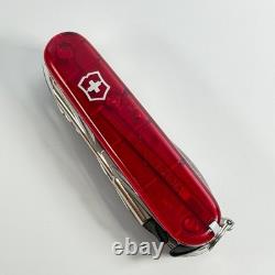 Victorinox Swiss Army CyberTool M Red Transparent Refurbished 91mm Multi Tool