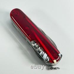 Victorinox Swiss Army CyberTool M Red Transparent Refurbished 91mm Multi Tool