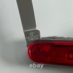 Victorinox Swiss Army CyberTool M Red Transparent Refurbished 91mm Multi Tool