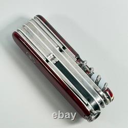 Victorinox Swiss Army CyberTool M Red Transparent Refurbished 91mm Multi Tool