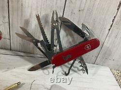 Victorinox Swiss Army Fisherman Knife Survival Kit 2 Knives Incl. See Comments