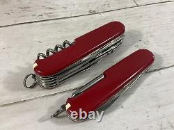 Victorinox Swiss Army Fisherman Knife Survival Kit 2 Knives Incl. See Comments