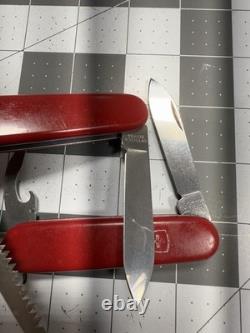 Victorinox Swiss Army Folding Pocket Knife Lumberjack 84MM LOT OF 2 Rare Retired