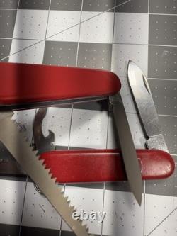 Victorinox Swiss Army Folding Pocket Knife Lumberjack 84MM LOT OF 2 Rare Retired