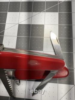 Victorinox Swiss Army Folding Pocket Knife Lumberjack 84MM LOT OF 2 Rare Retired