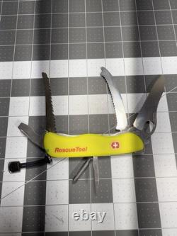 Victorinox Swiss Army Folding Pocket Knife Stay Glow Rescue & Climber LOT OF 2