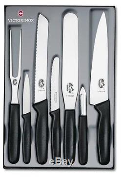 Victorinox Swiss Army Germany Steel Chef Carving Paring Knife 7pcs Set 5.1103.7