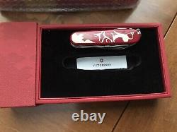 Victorinox Swiss Army Huntsman Knife YEAR OF THE OX 2021 NIB, Ltd Ed BIN-Offers