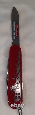 Victorinox Swiss Army Knife 100th Anniversary Spartan 1897-1997 New in Tin