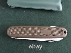 Victorinox Swiss Army Knife 108mm Olive Green Discontinued & Very Collectible