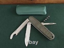 Victorinox Swiss Army Knife 108mm Olive Green Discontinued & Very Collectible