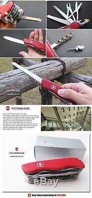 Victorinox Swiss Army Knife 111mm Red WorkChamp XL 31 functions Tools 0.8564. XL