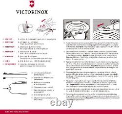 Victorinox Swiss Army Knife 130mm RangerGrip 57 Red/Black Pocket Tools 0.9583. MC