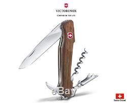 Victorinox Swiss Army Knife 130mm Walnut Wine Master Pocket Tools 0.9701.63
