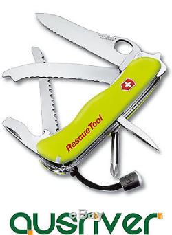Victorinox Swiss Army Knife 14-in-1 RescueTool One Hand 0.8623. MWN Rescue