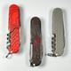 Victorinox Swiss Army Knife 3 Knife Lot Huntsman Hiker Spartan Custom Scales