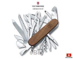 Victorinox Swiss Army Knife 91mm Swiss Champ Walnut Wood 29 functions 1.6791.63
