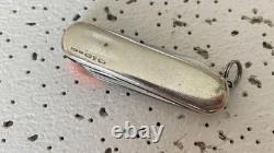 Victorinox Swiss Army Knife. 925 Sterling Silver Multi Tool Knife -