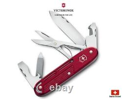 Victorinox Swiss Army Knife 93mm Synergy X Alox Red 10 Functions 0.8226.20