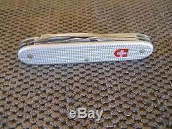 Victorinox Swiss Army Knife 93mm siver alox with charles elsener engraving