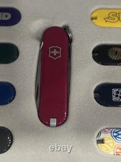 Victorinox Swiss Army Knife Advertising B2B Salesman Display Sample Case Rare