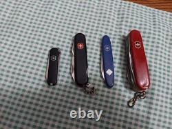 Victorinox Swiss Army Knife Black Blue And Red All Set For One Money