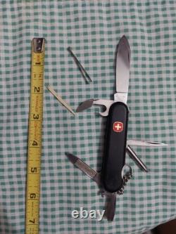 Victorinox Swiss Army Knife Black Blue And Red All Set For One Money